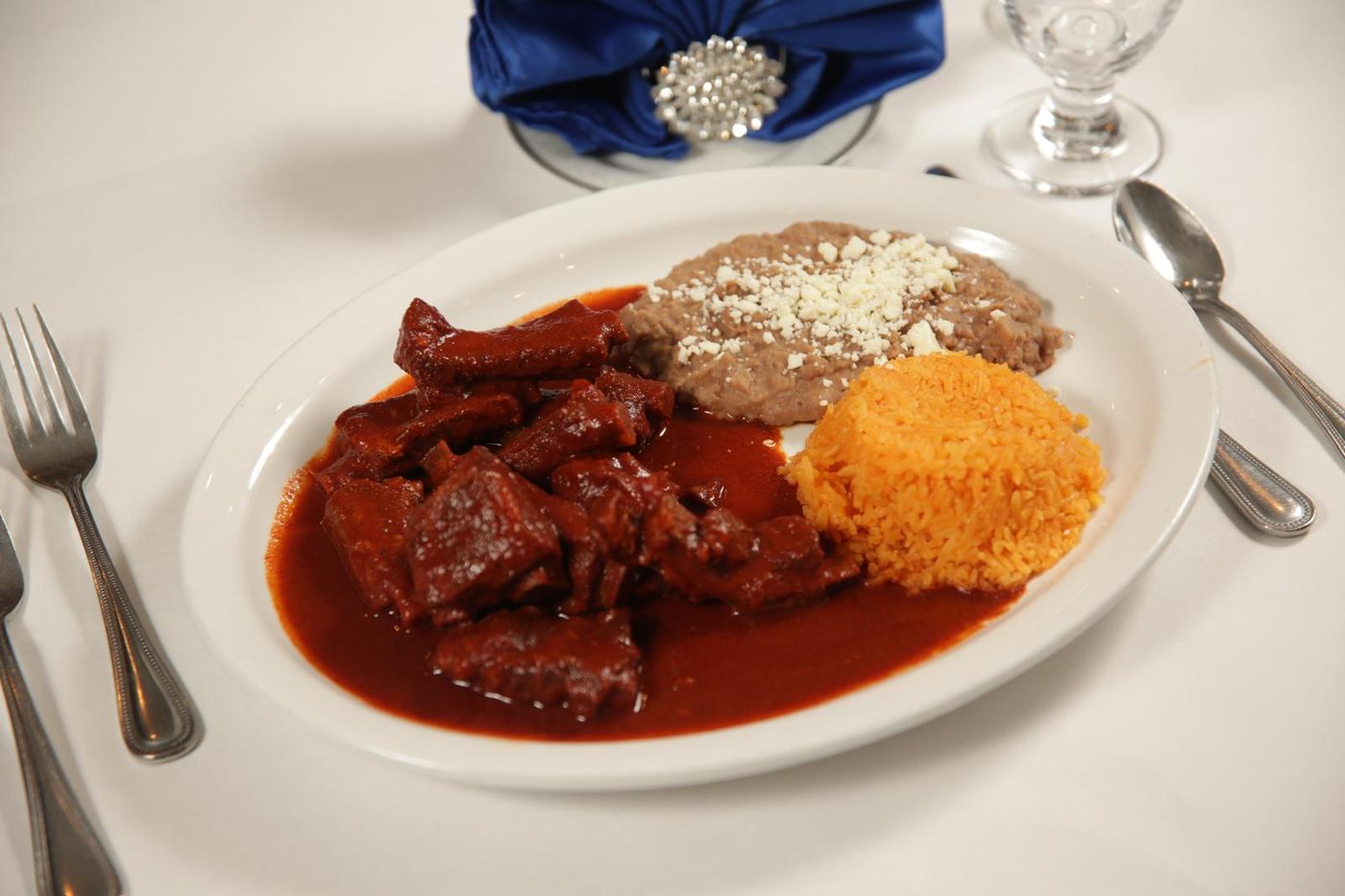Costillas en salsa roja