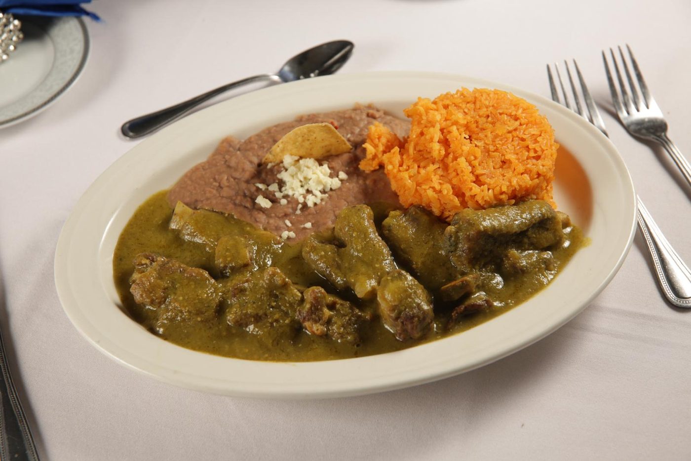 Costillas en salsa verde